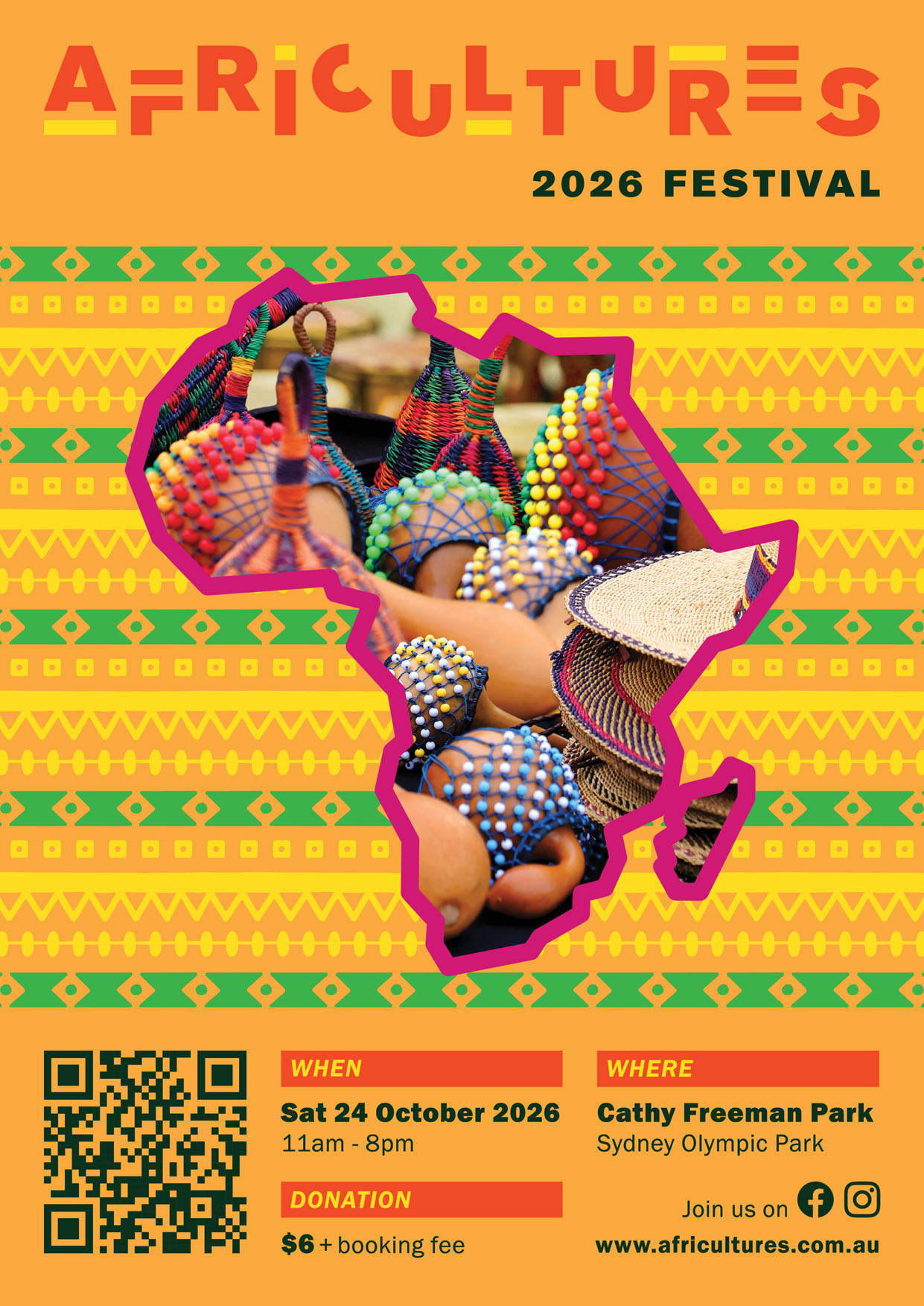 Africultures Festival Poster