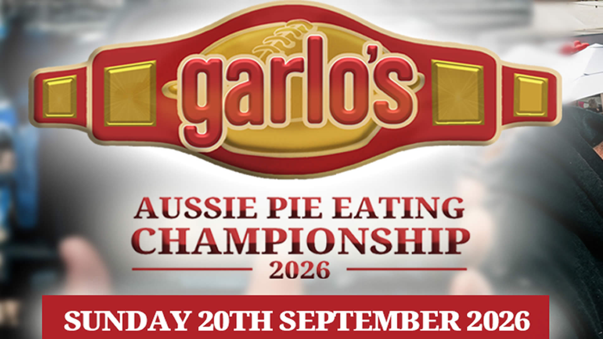 Garlo&rsquo;s Australian Pie Eating Championship