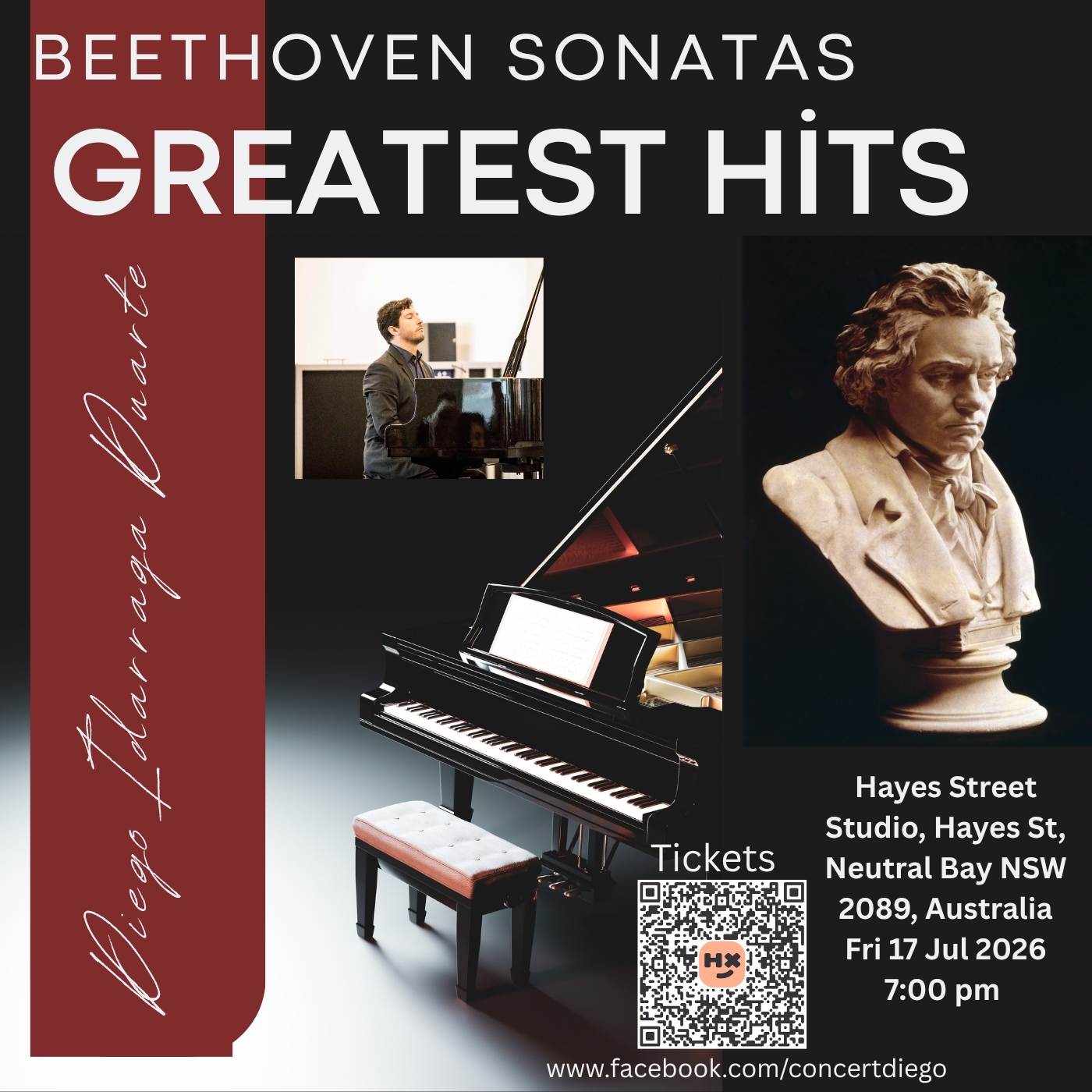 Beethoven Piano Sonatas Poster