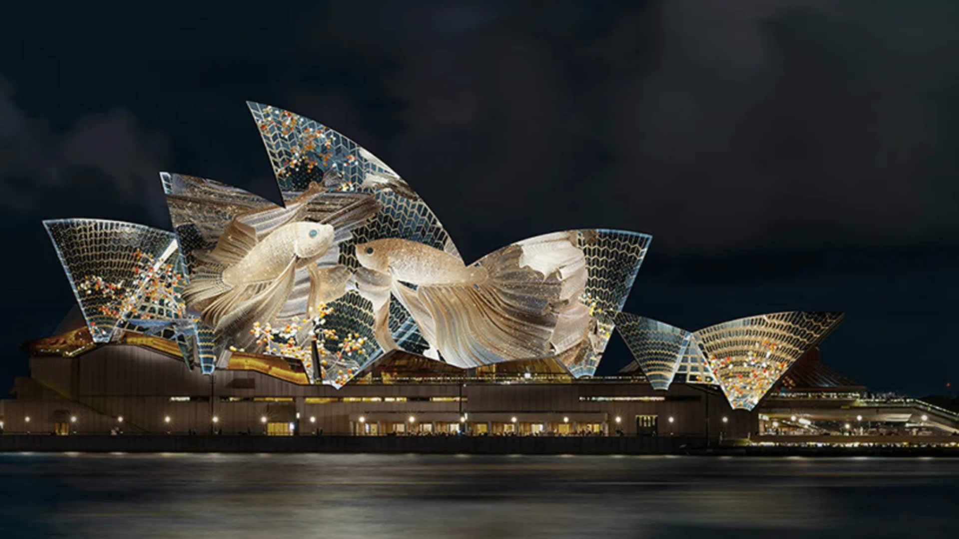 Lighting of the Sails